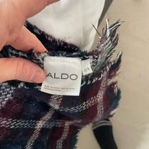 Aldo Multicolor Checkered Scarf